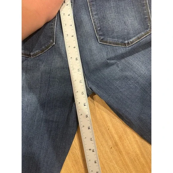 Judy Blue Capri Fit Denim Jeans Size 27 Mid Rise Dark Wash JB82154DK Stretch - Picture 6 of 8